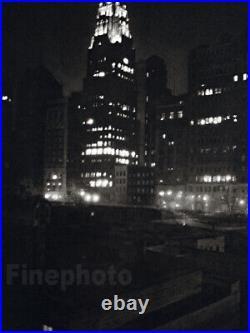 1926 Vintage New York City American Radiator Building Art Deco Photo E. O. Hoppe