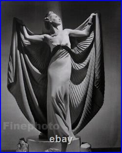 1936/92 Vintage HELEN BENNETT Vogue Model By HORST Female Fashion Photo Art Deco