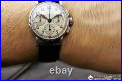 1950s Serviced Vintage Lemania Chronograph Cal CH27 C12 (Omega 321) Watch Moon