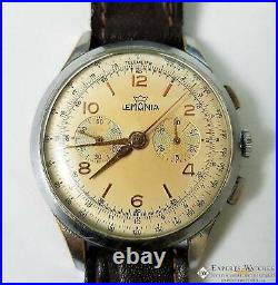 1950s Serviced Vintage Officers Lemania Chronograph cal 1270 (320 / 321) Watch