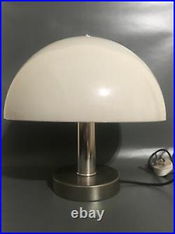 1970s Italian Chrome & Perspex Prova Mushroom Lamp Mid Century/Art Deco Vintage