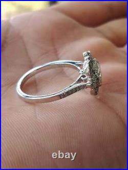 2.2Ct Diamond Vintage Art Deco Antique Wedding Proposal Ring 925 Sterling Silver