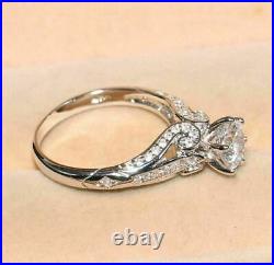 2.54 Ct Round Cut Lab-Created Diamond Inspired Vintage & Antique Art Deco Rings