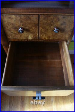 20s 30s Art Deco gentelmans chest drawers wooden dresser bakelite vanity armoire