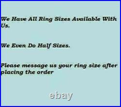 2CT Round Simulated Diamond Vintage Art Deco Wedding Ring 925 Silver Gold Plated