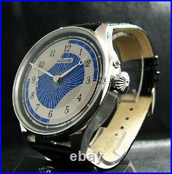 4153 Luxury Men's Gift Art Deco Watch Antique Chronometer Le Coultre Movement