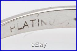 Antique 1930s ART DECO $5000.65ct Natural Alexandrite Diamond Platinum Ring