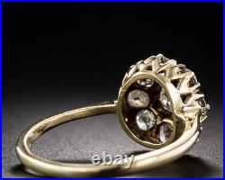 Antique Art Deco 2.70 Ct Round Diamond Vintage Wedding Ring 925 Silver Jewelry 6