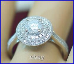 Antique Jewellery Gold Ring Natural Diamonds Vintage Art Deco Style Jewelry N 7