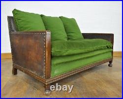 Antique Vintage Art Deco 3 seater sofa settee