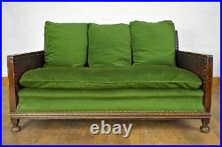 Antique Vintage Art Deco 3 seater sofa settee