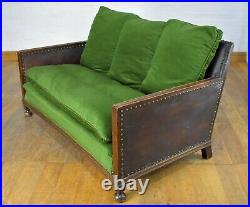 Antique Vintage Art Deco 3 seater sofa settee