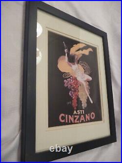 Asti Florio Cinzano Cappiello Giclee Print Drink Poster Bar Frame Advertisement