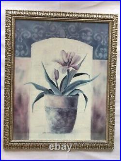 Carol Robinson Original Limited Production Lilies Large Framed