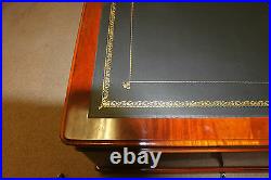 Replacement gold tooled desk or table leather