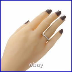 Round Baguette Cut Vintage Art Deco Wedding Band Ring 14k White Gold 0.30ctw