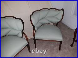 Set Of 2 Stylish French Art Deco Chairs