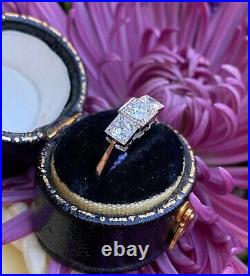 Vintage Art Deco 3.22Ct Round Cut Lab Created Diamond Engagement Ring 925 Silver