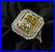 Vintage Art Deco 4.80 Ct Canary Diamond Antique Wedding Ring 925 Sterling Silver