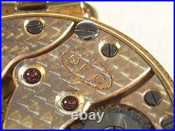 Vintage Art Deco Ladies 9ct Gold Case Uno Wrist Watch