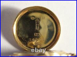 Vintage Art Deco Ladies 9ct Gold Case Uno Wrist Watch