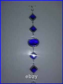 Vintage Art Deco Tanzanite Bracelet Circa 1920's Spectacular! -beverly Hills