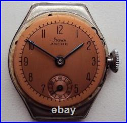 Vintage Art Deco Watch STOWA ANCRE Cal. 200 New With Tags 1930 s