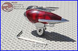 Vintage Classic Custom Car Truck Fender Guide Style Red Antenna Topper Hot Rod