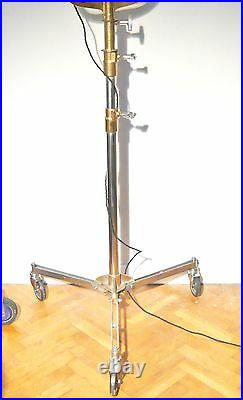 Vintage Film Light Industrial Antique Studio Lamp Mole Richardson 210 Art Deco