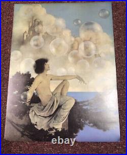 Vintage Maxfield Parrish Air Castles Print Art Deco RARE