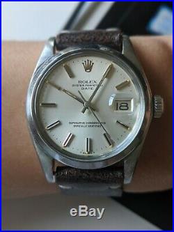 Vintage Rolex Oyster Perpetual Date 34mm Ref. 1500